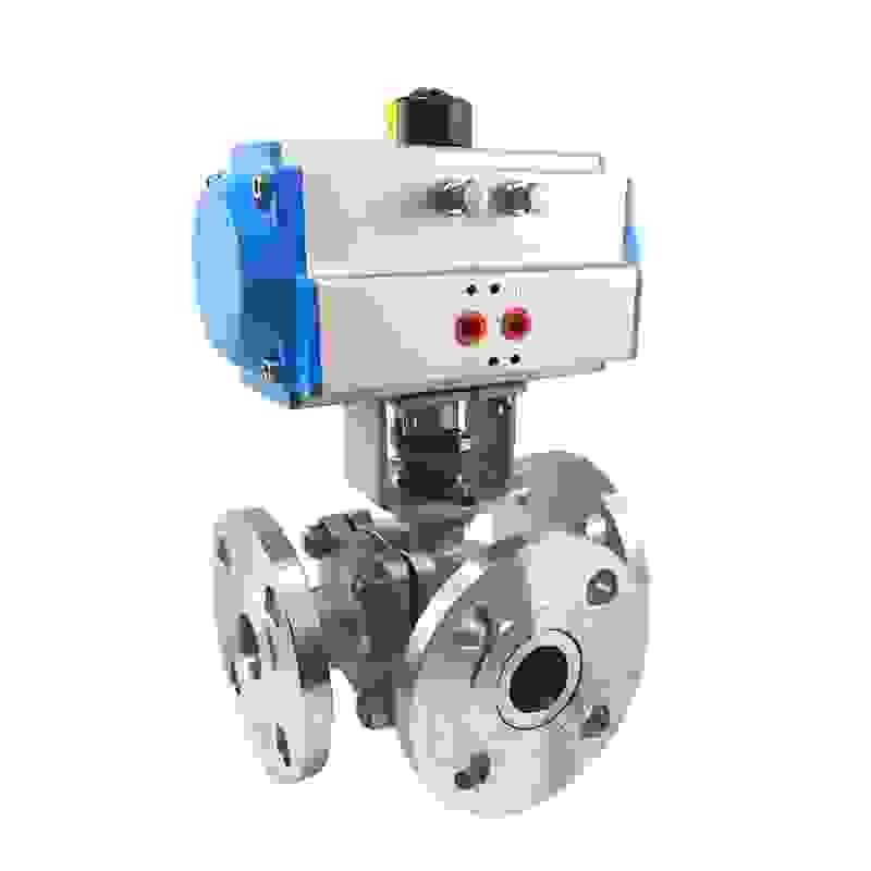 Stainless Steel Pneumatic Ball Valve