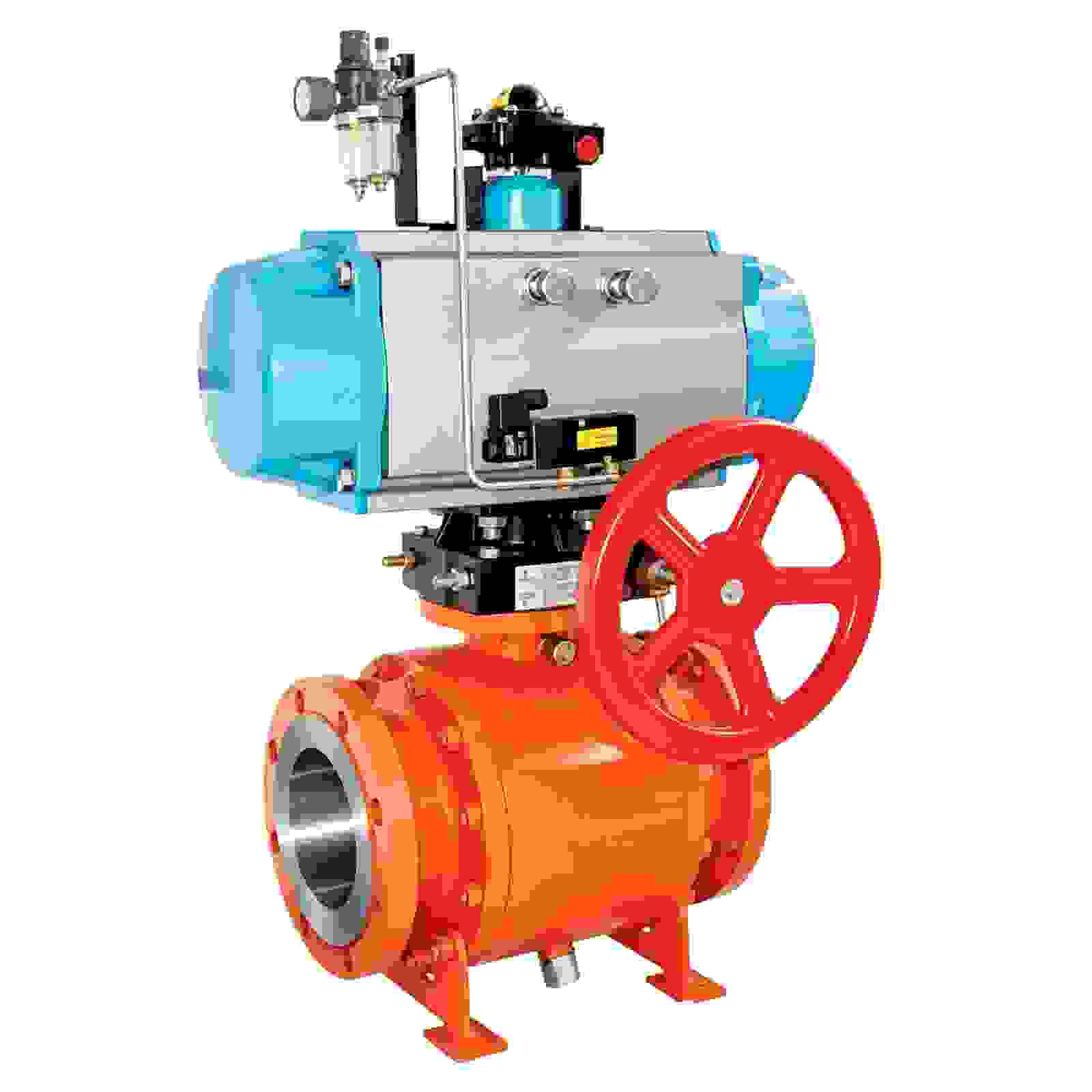 Industrial ball valve