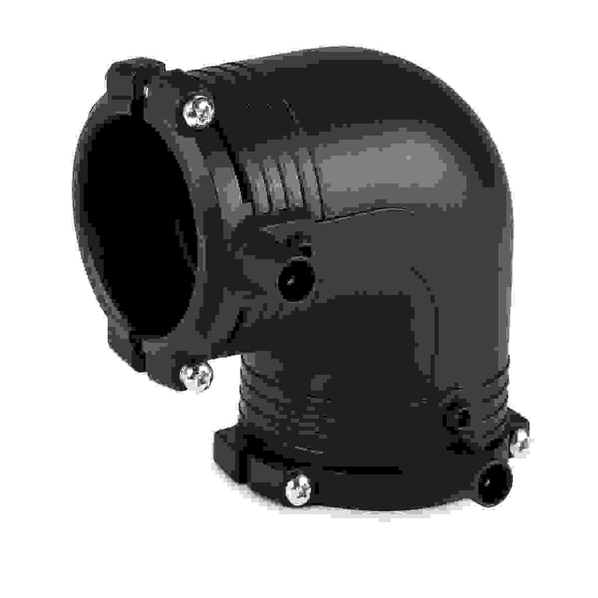 PE100 Electrofusion 90° Elbow view 2
