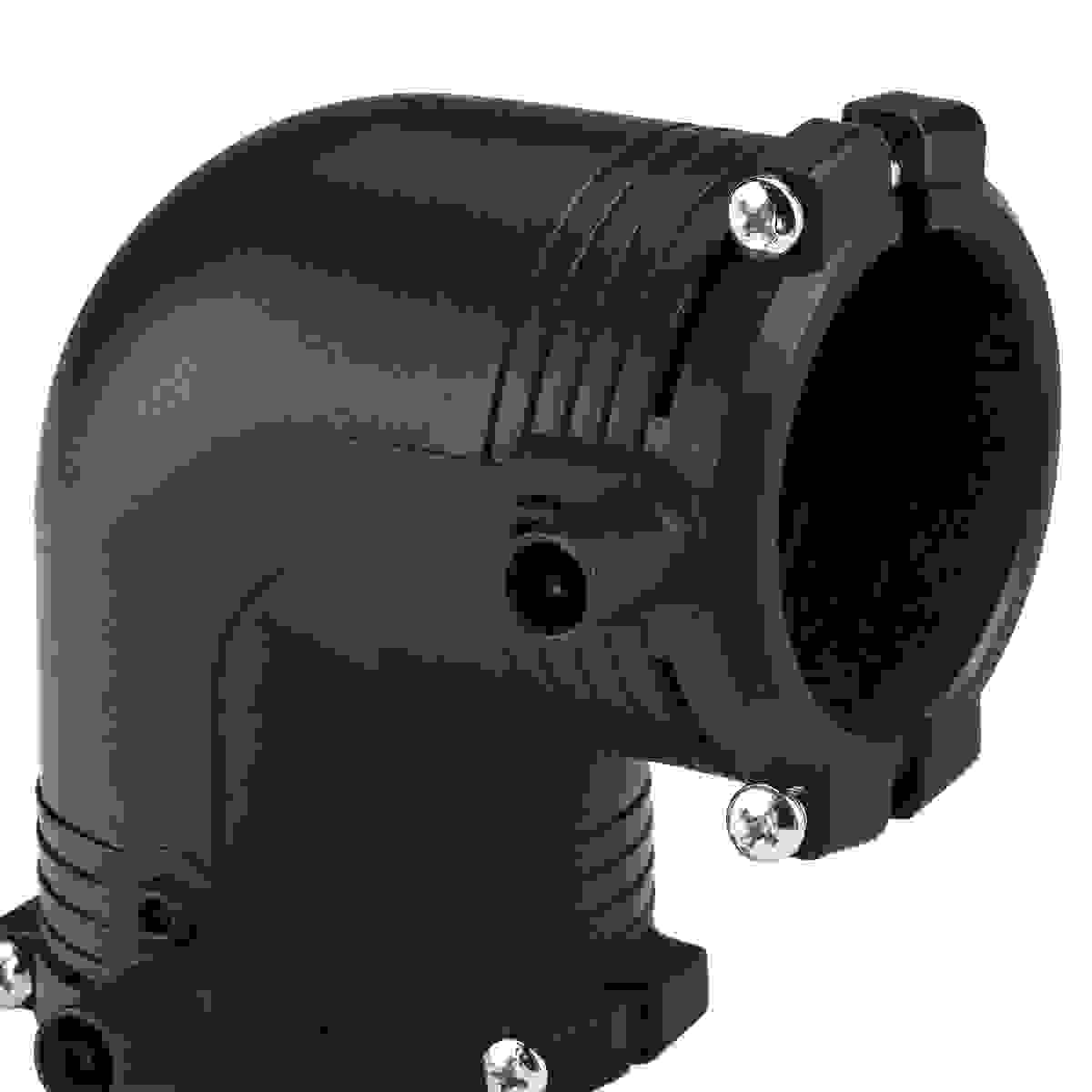 PE100 Electrofusion 90° Elbow view 3