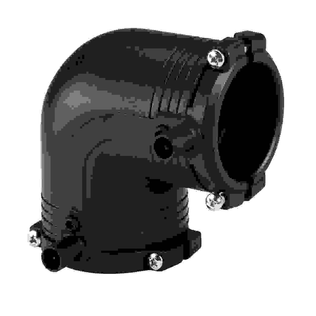 PE100 Electrofusion 90° Elbow view 4