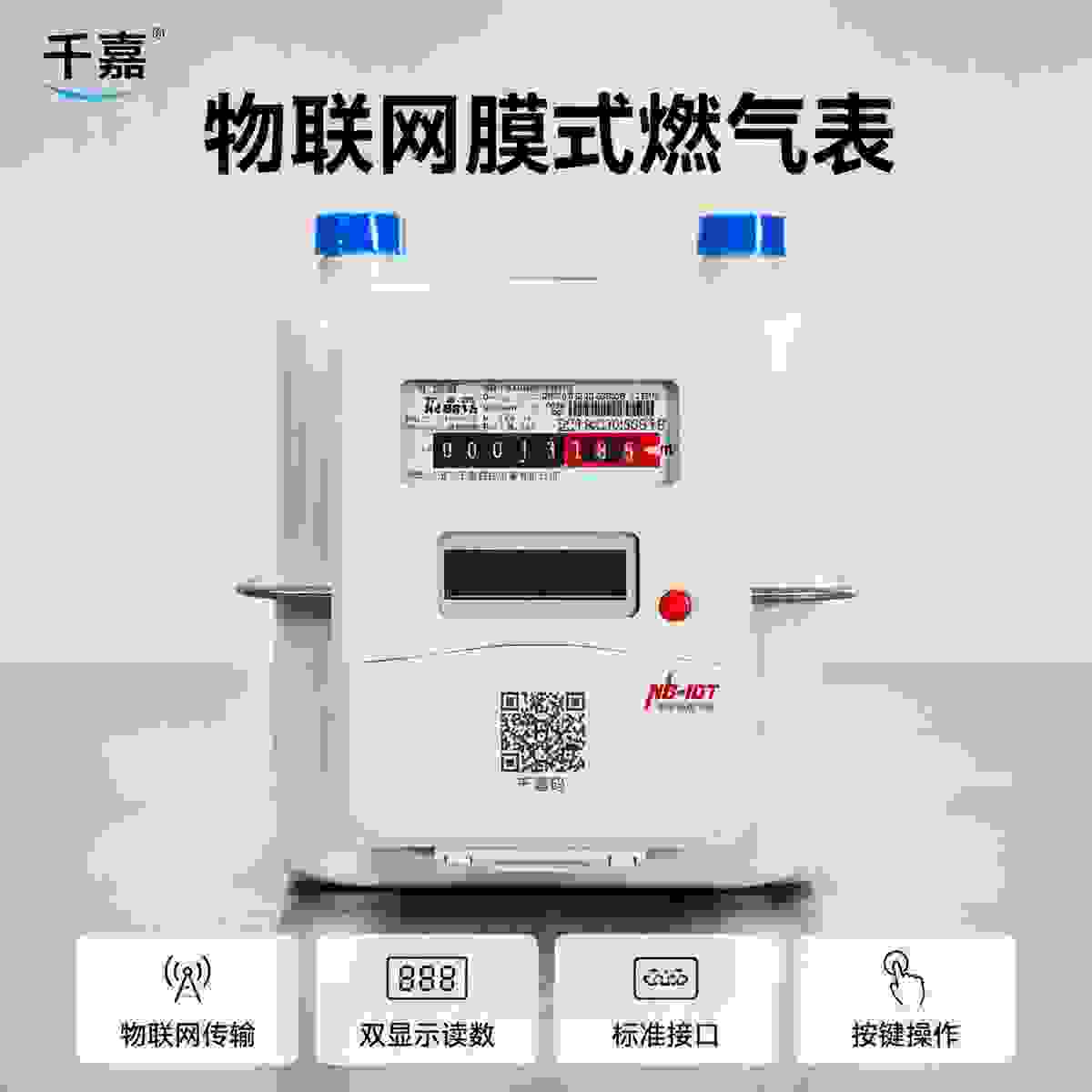 NB-IoT Diaphragm Gas Meter view 4