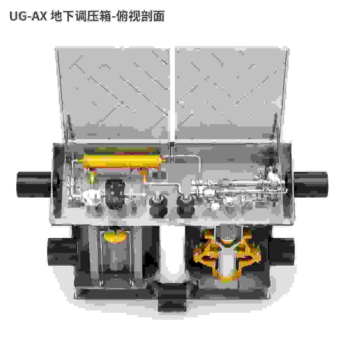 UG-AX Underground Regulator Box view 3