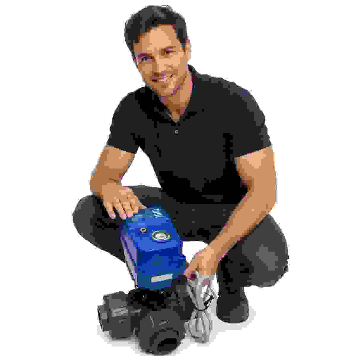 CPVC Electric Ball Valve view 4