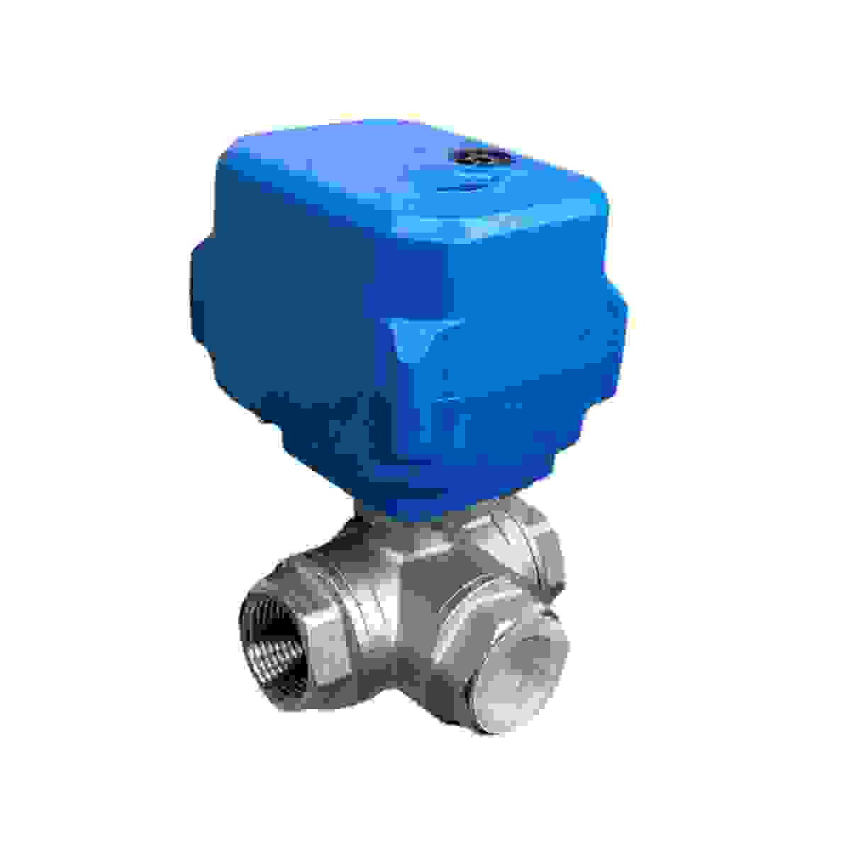 Electric Three-Way Ball Valve view 2