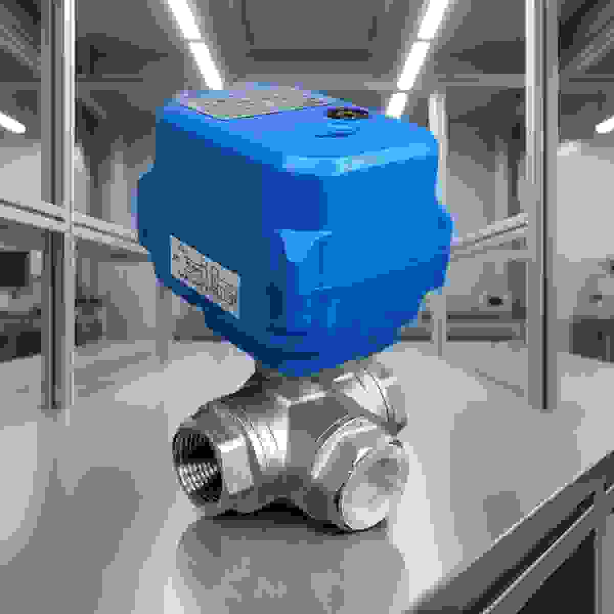 Electric Three-Way Ball Valve view 3