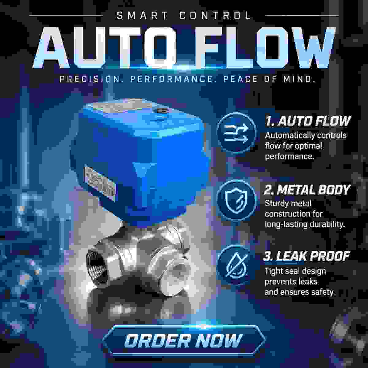 Electric Three-Way Ball Valve view 4