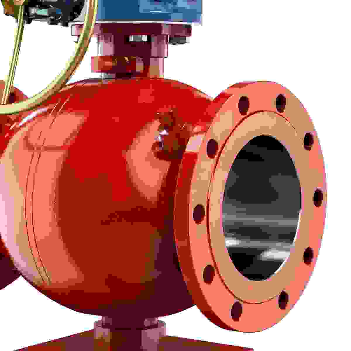 One-Piece Flanged Ball Valve view 4